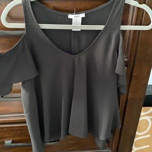 Bar III women’s cold shoulder top